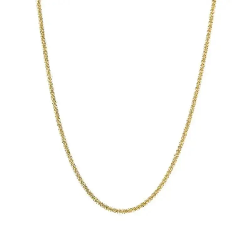 🌟 Simple &amp; Versatile Woven Chain Necklace for Couples 🌟