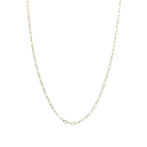 18K Gold-Filled Delicate Link Necklace, Gold