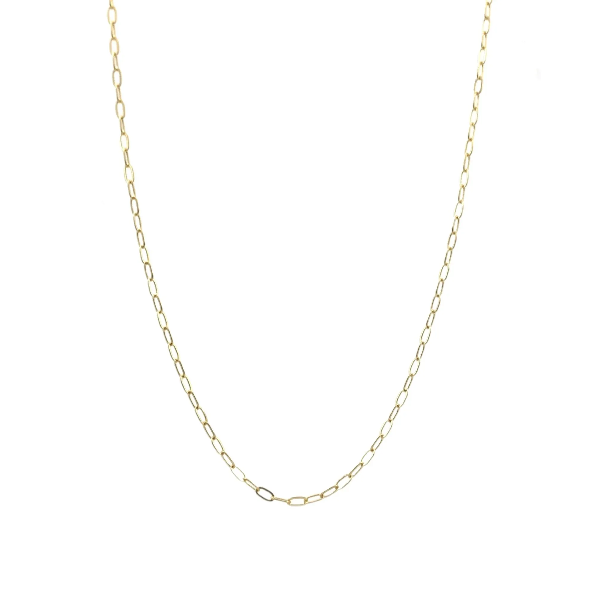 18K Gold-Filled Delicate Link Necklace, Gold