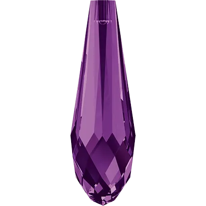 6530 Swarovski Pure Drop (Half Hole) Pendants
