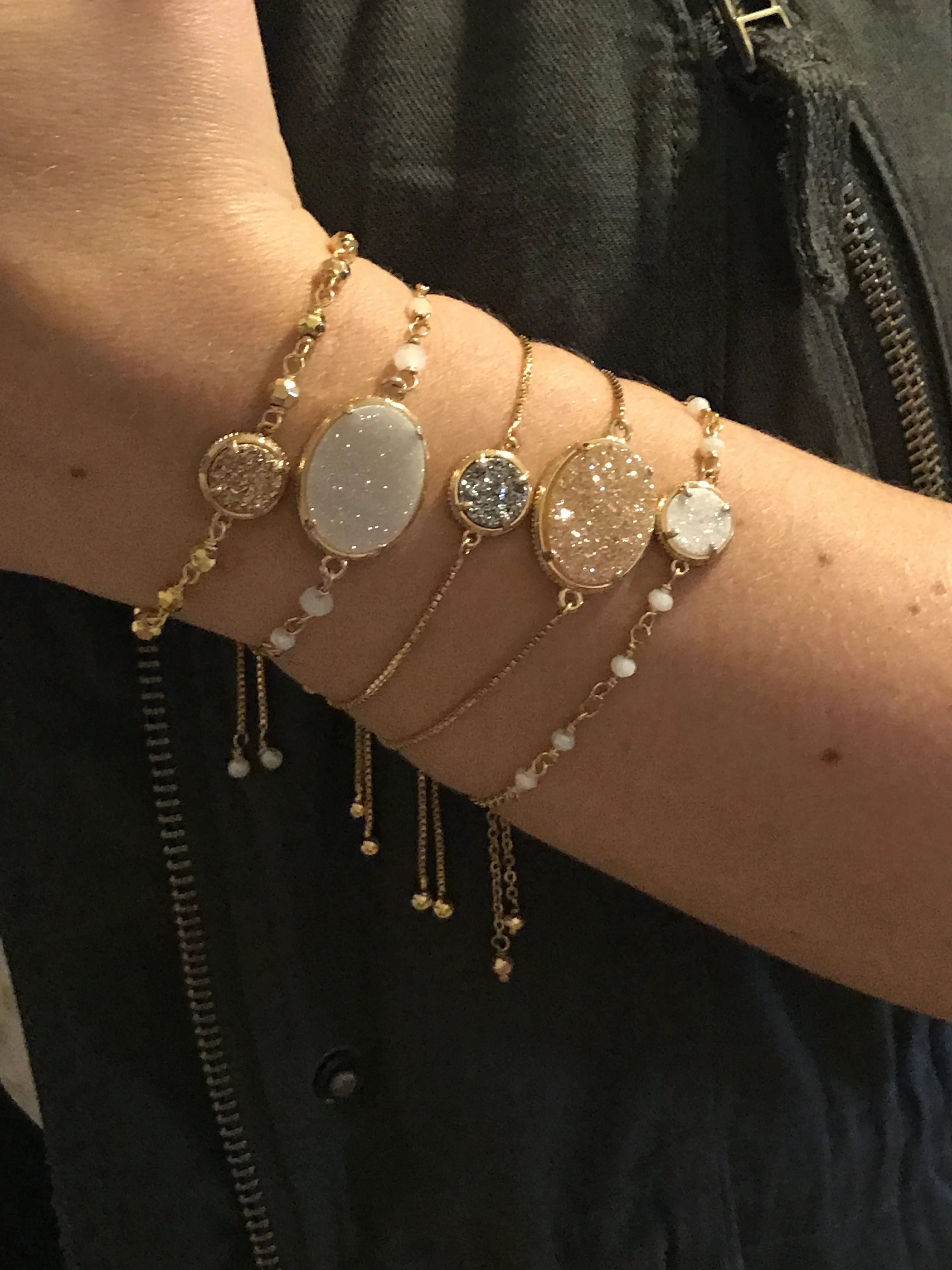 Addison Gold Adjustable Bracelet