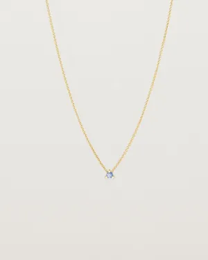 Aiona Slider Necklace | Ceylon Sapphire