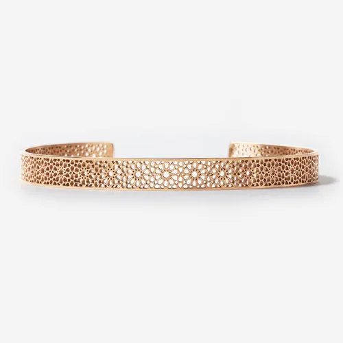 Ajman Geometric Fashion Bracelet - Rose Gold, Gold, Silver