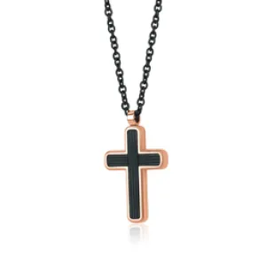 Alby Cross Necklace | Italgem Steel