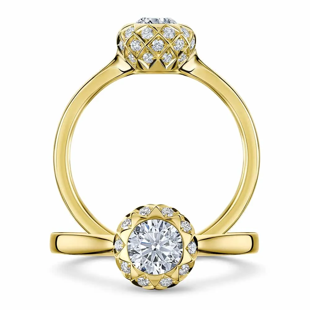 Asteria Diamond Solitaire