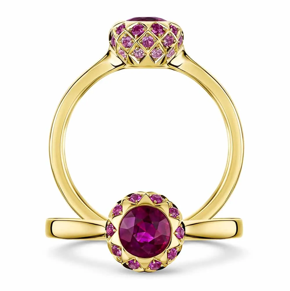 Asteria Ruby Solitaire