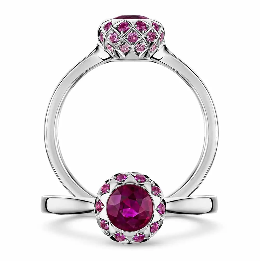 Asteria Ruby Solitaire