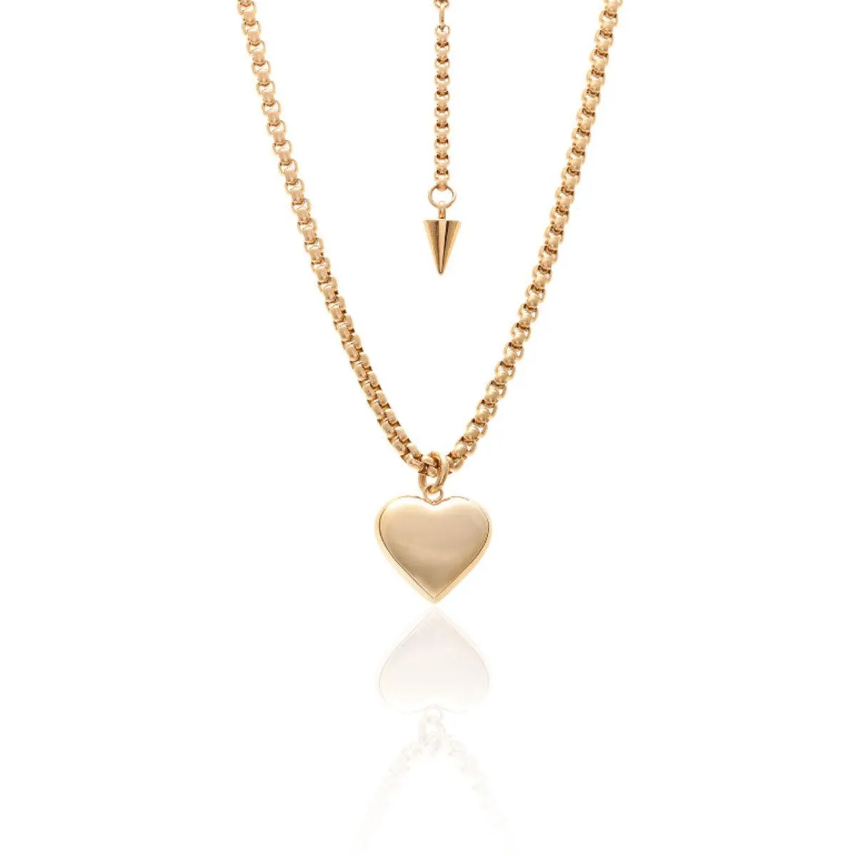 Bisous / Necklace / Gold