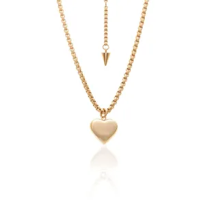 Bisous / Necklace / Gold