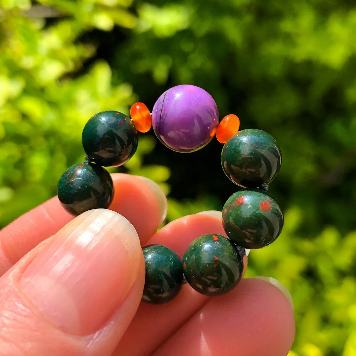 Blood Tonic Gem Energy Ring