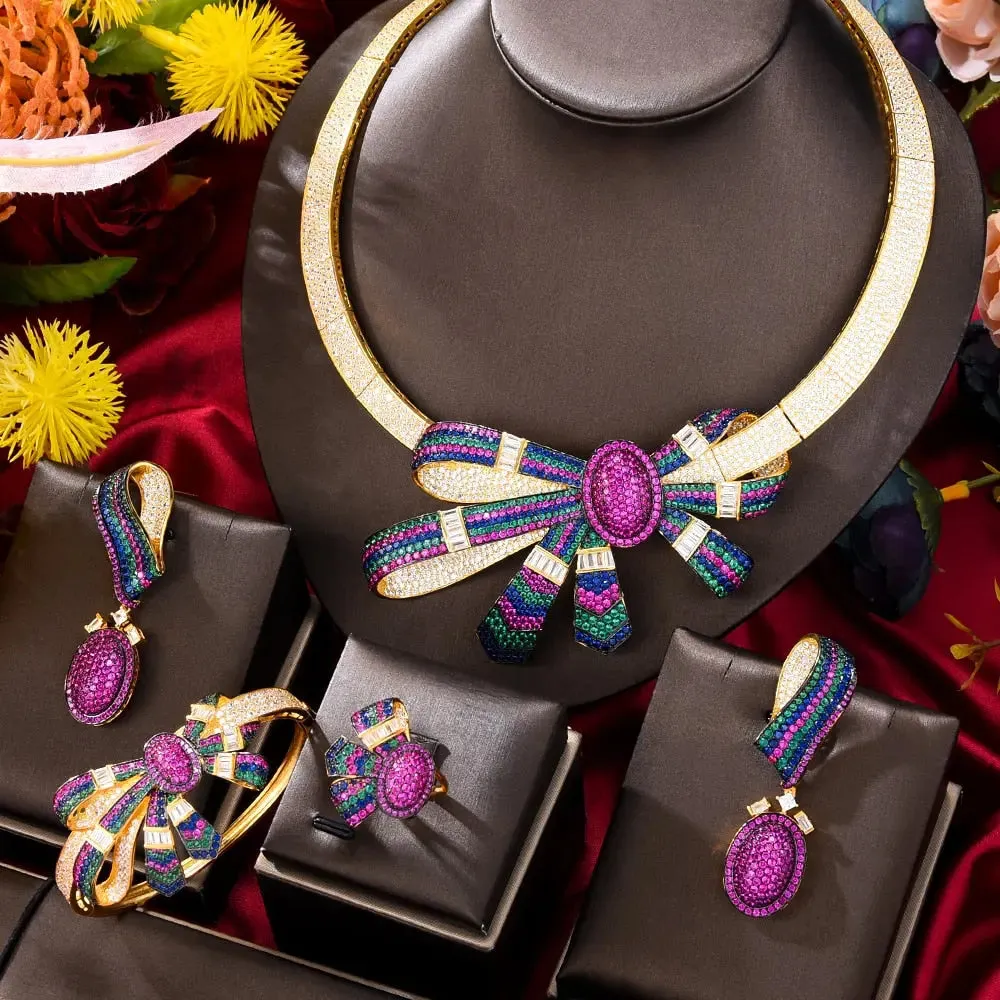 Bowknot Jewelry Set
