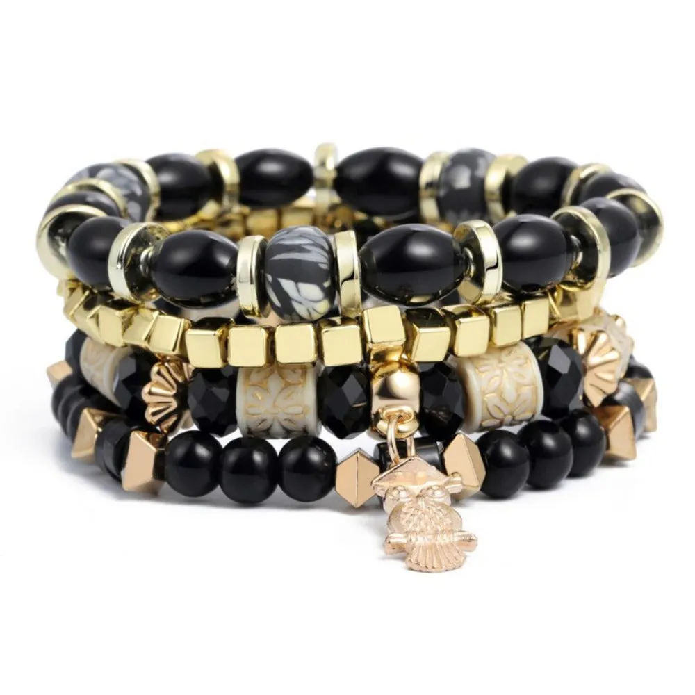 bracelets for women bohemian charming multilayer bracelets bangles ✈️ free.shipping