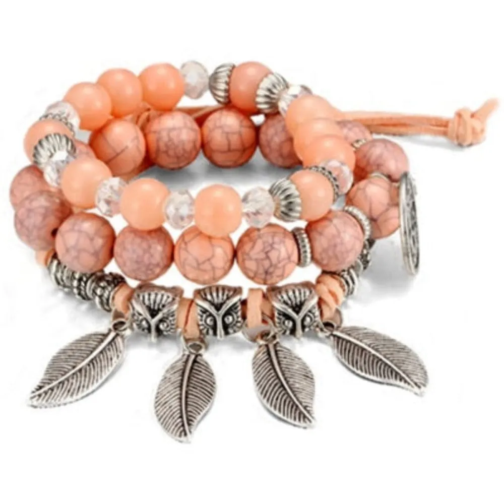 bracelets for women bohemian charming multilayer bracelets bangles ✈️ free.shipping