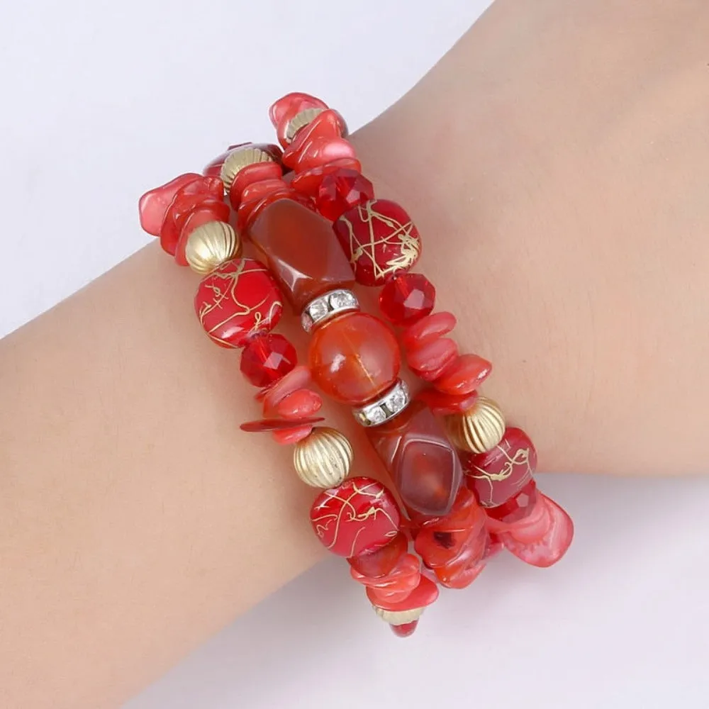 bracelets for women bohemian charming multilayer bracelets bangles ✈️ free.shipping