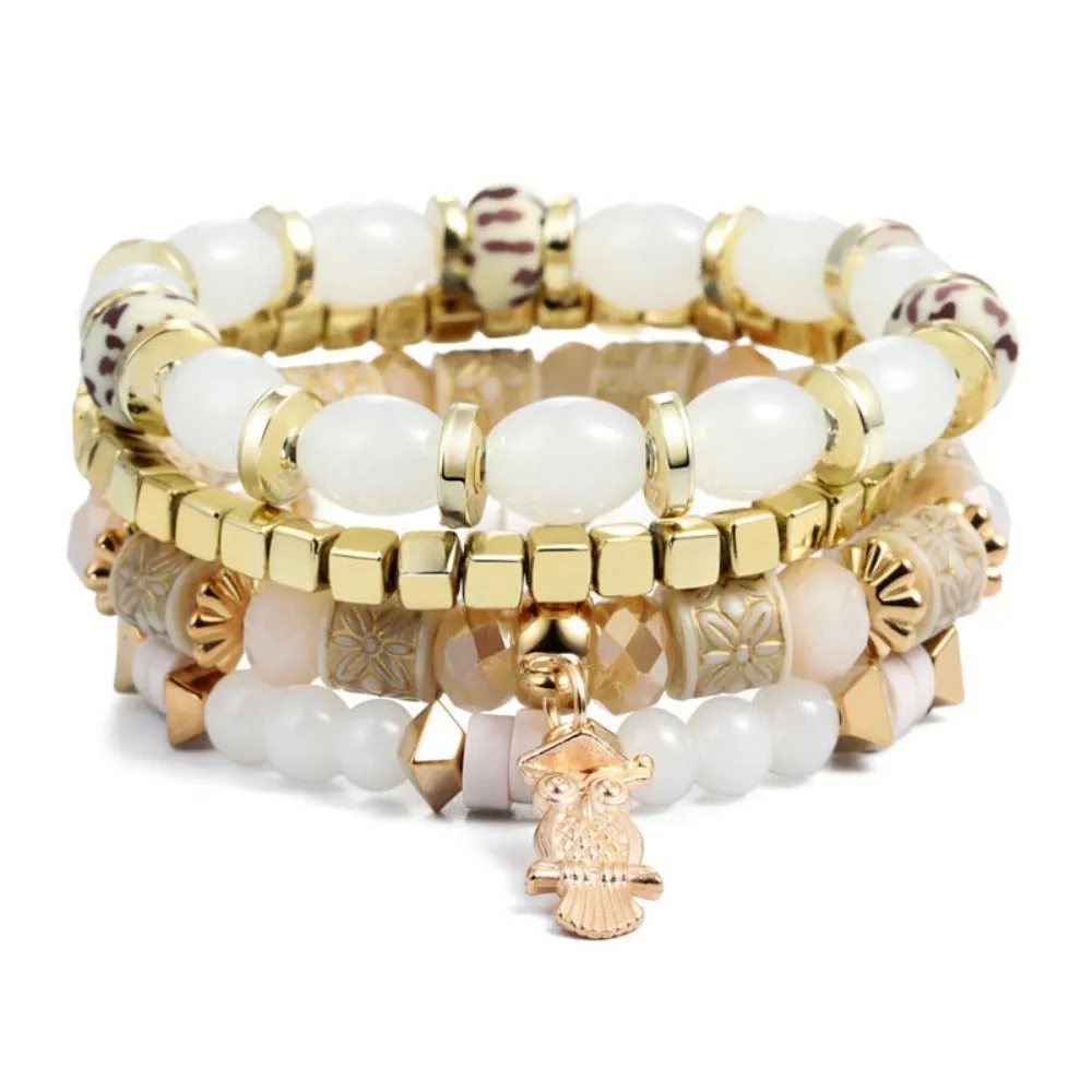 bracelets for women bohemian charming multilayer bracelets bangles ✈️ free.shipping