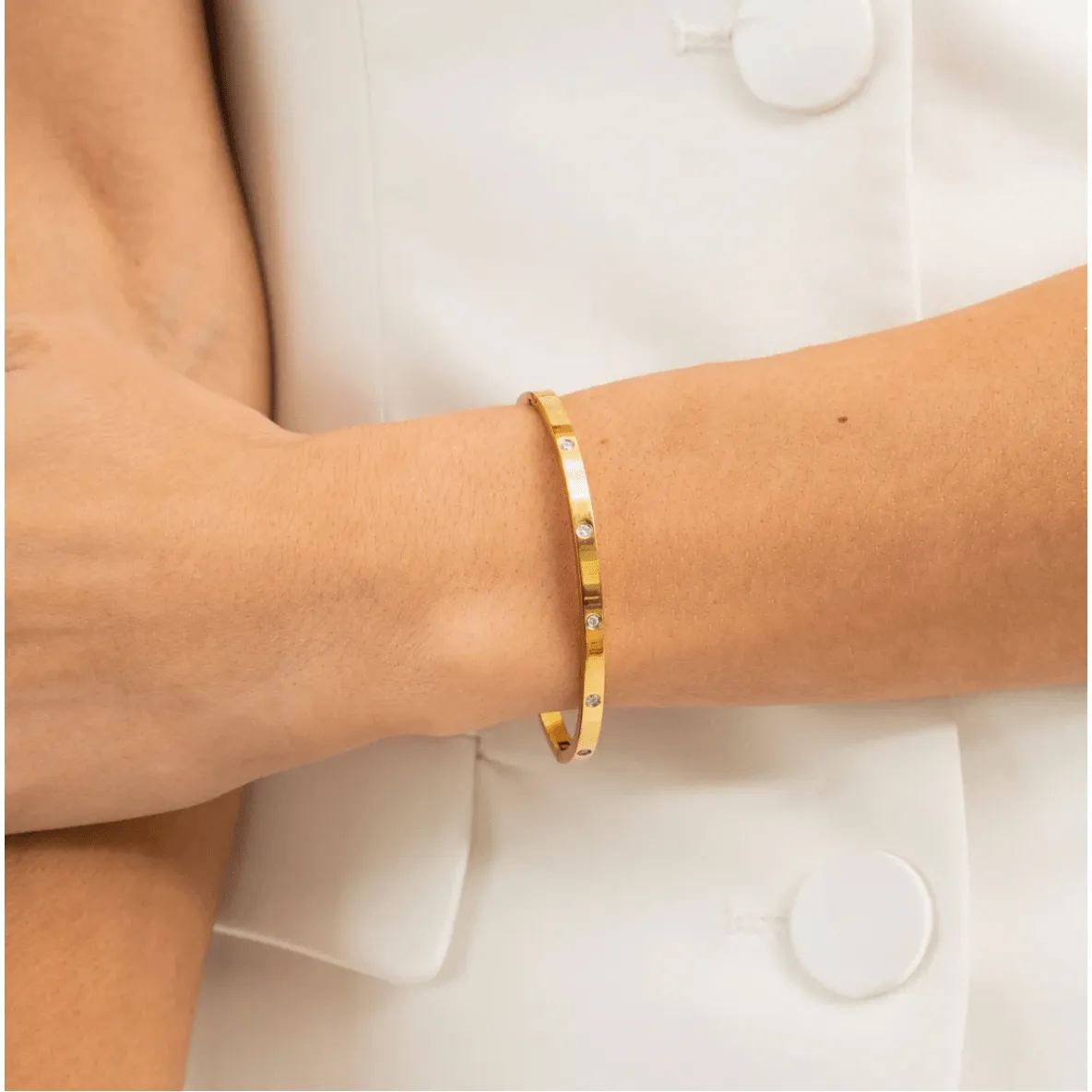 Brenda Grands Chapel Diamond Bangle