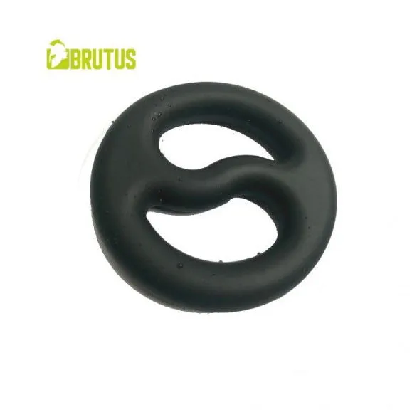 Brutus Yin Yang Silicone Cock and Ball Duo Ring