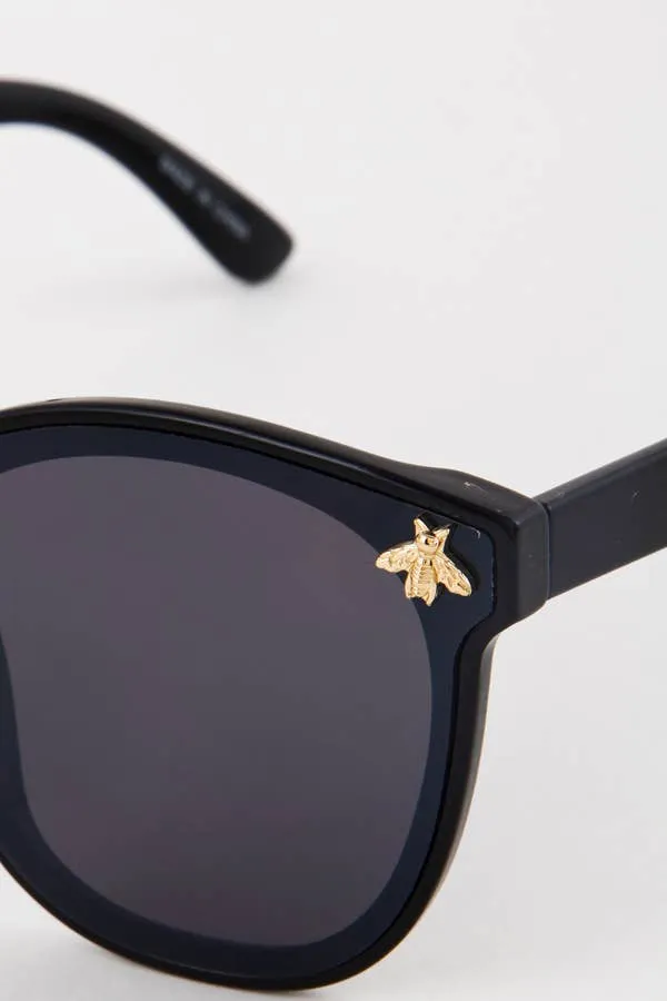 Butterfly Bee Studded Fashion Sunglasses