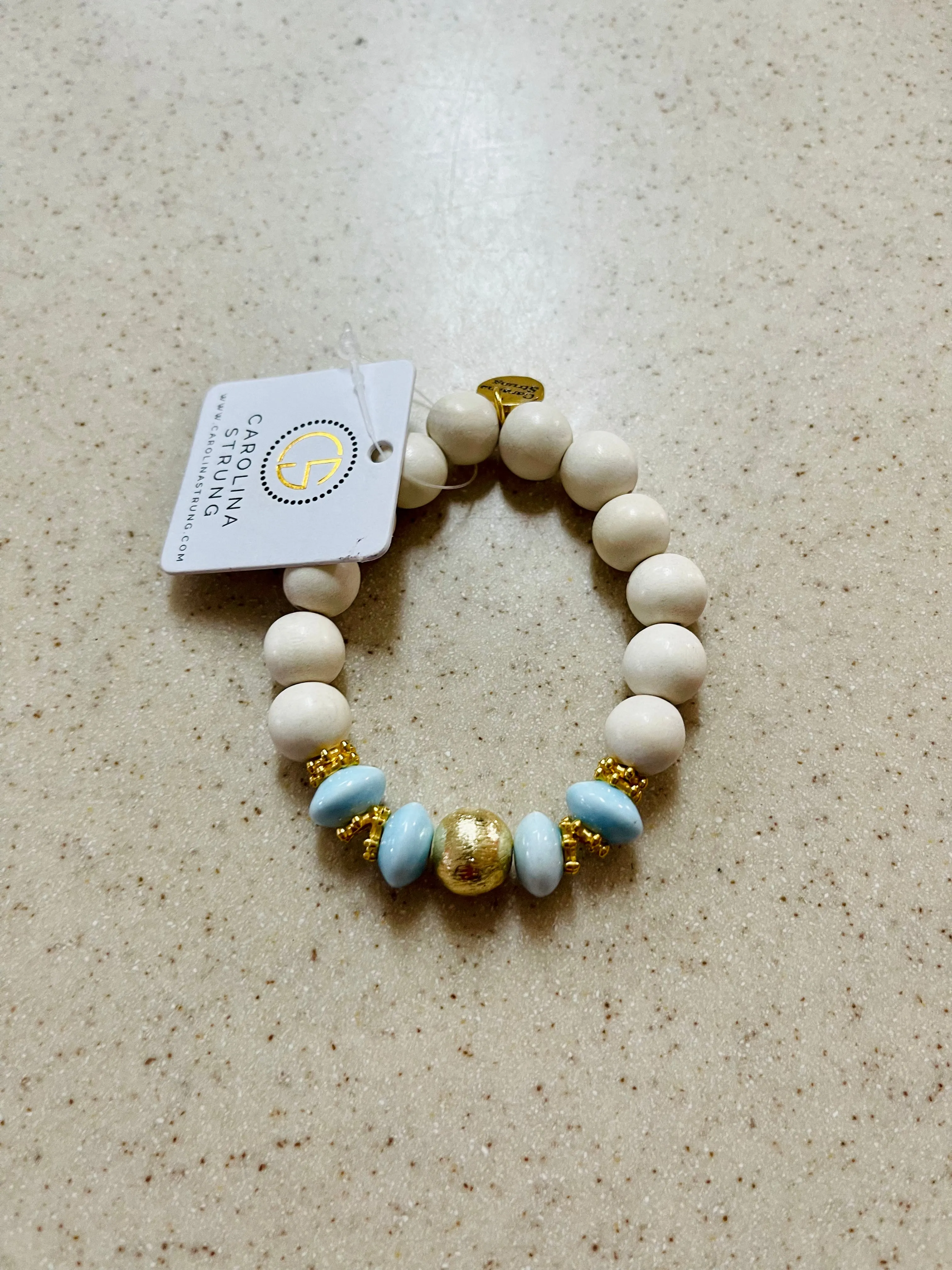 Carolina Strung- Daisey Bracelet