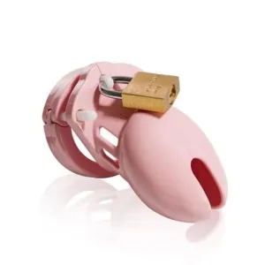 CB-6000 Chastity Cock Cage - Pink