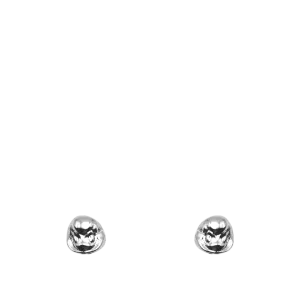 Charm Stud Earrings in Silver