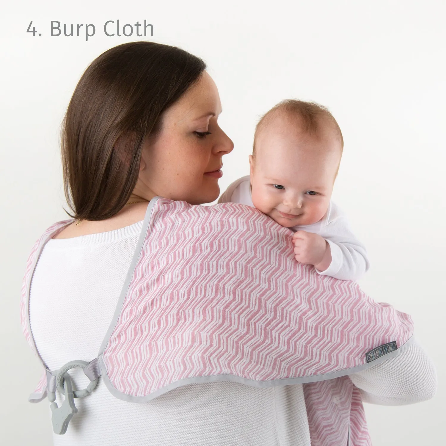 Cheeky Chompers Multi Muslin Rosy Days