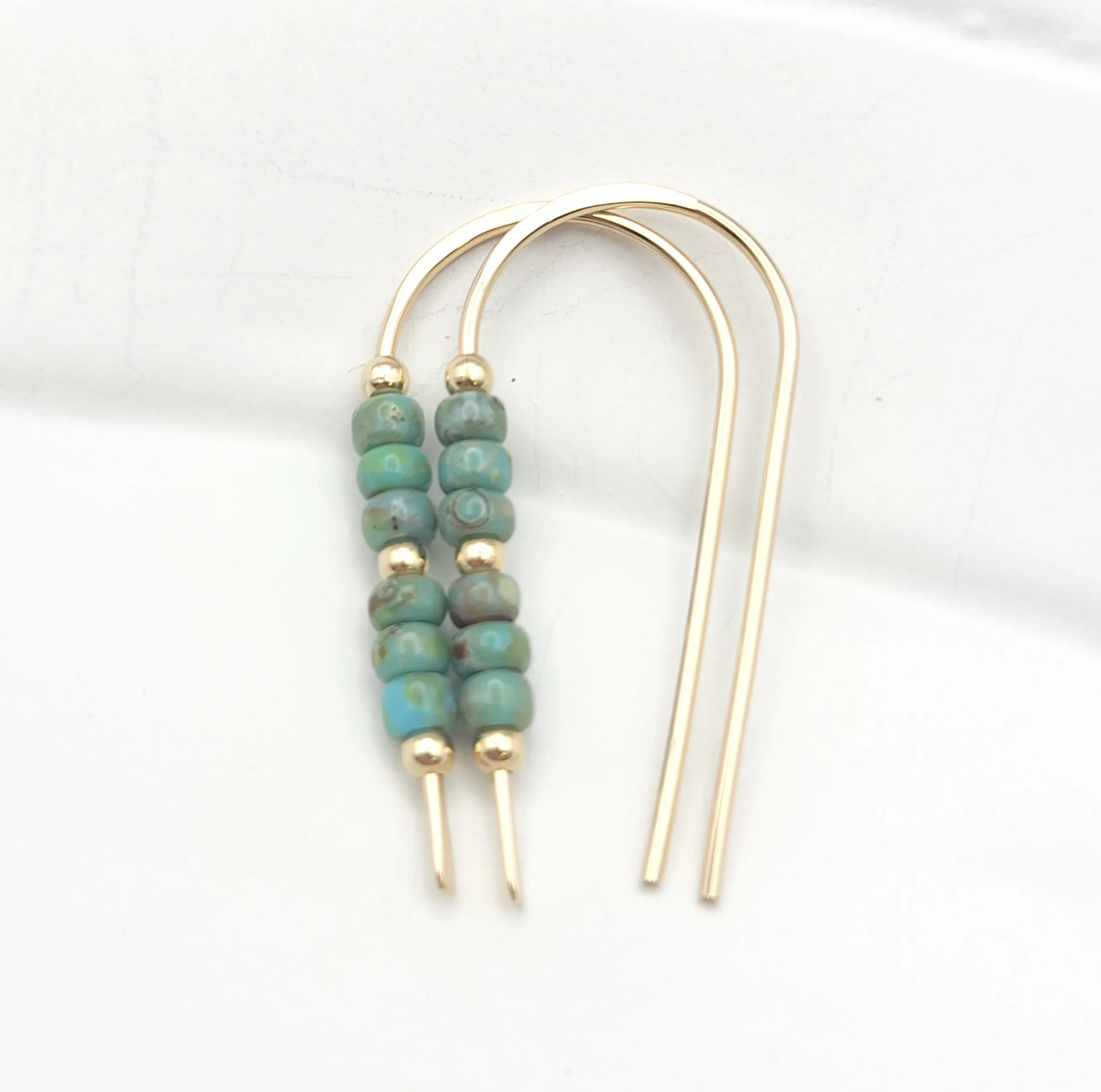 Cheval - Gold & Turquoise