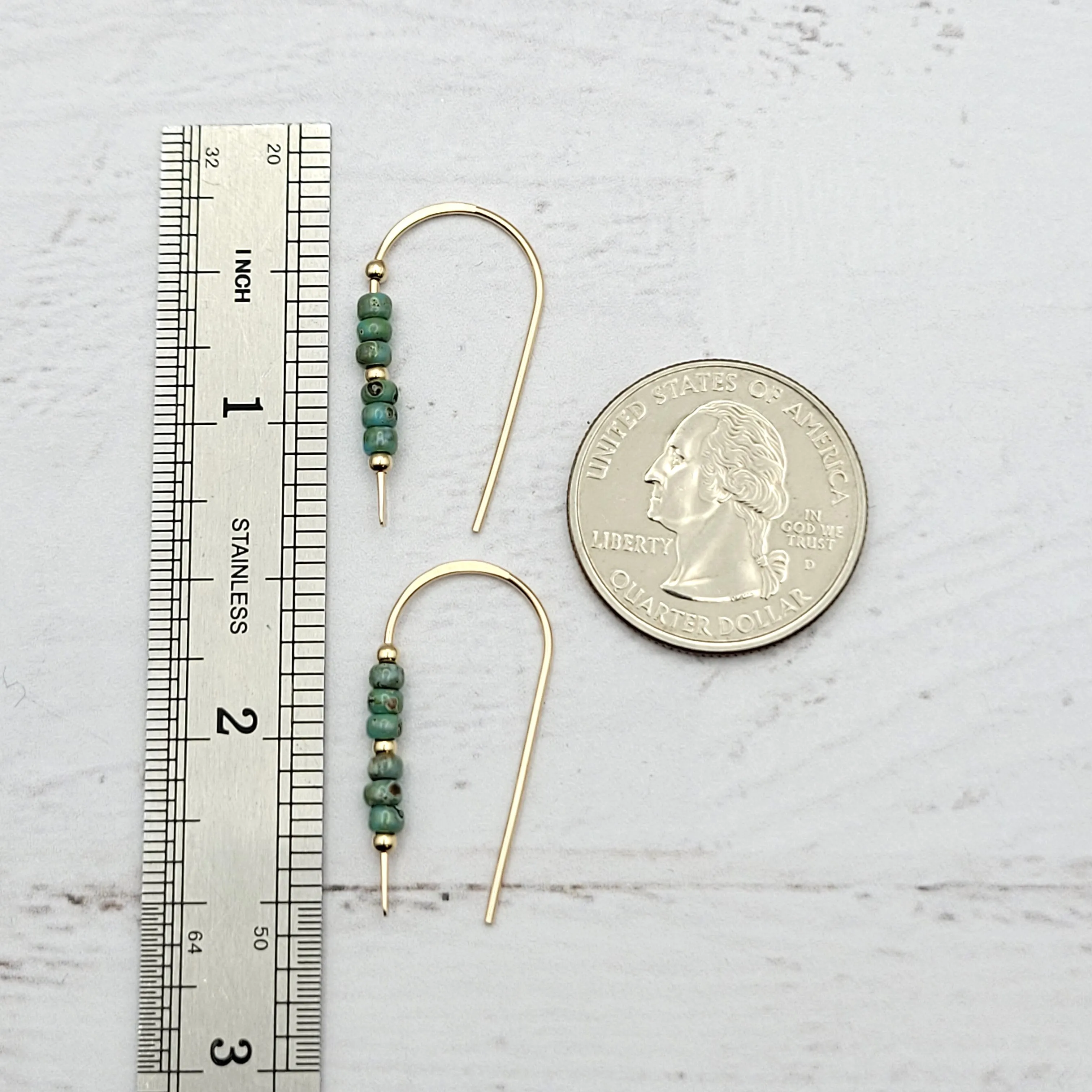 Cheval - Gold & Turquoise