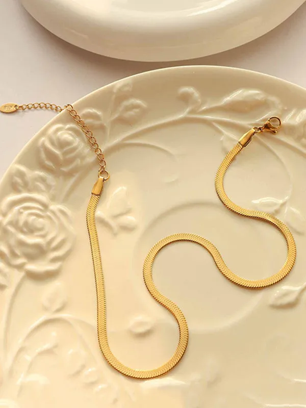 Chicmy-Simple Urban Alloy 37CM Necklaces Accessories