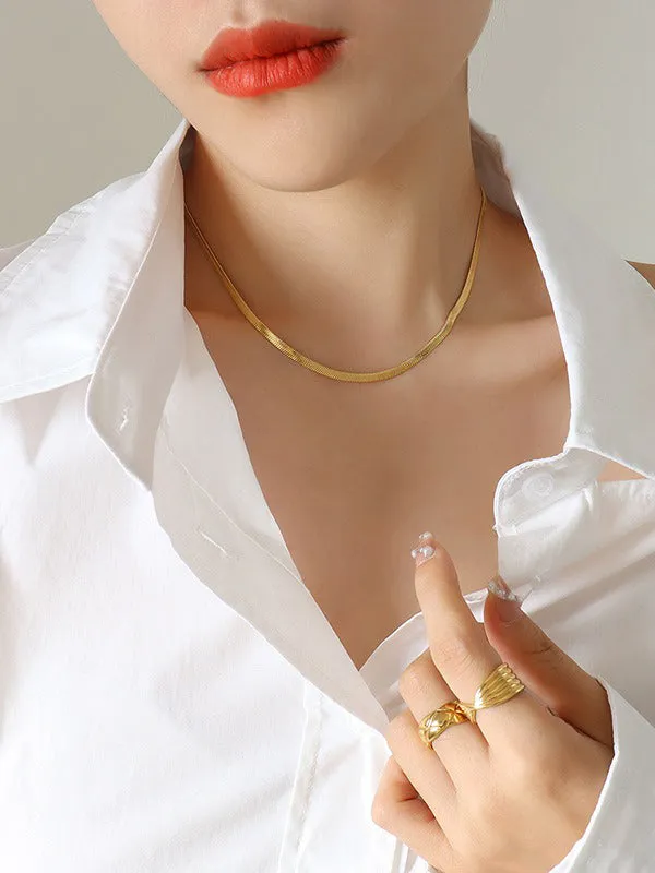 Chicmy-Simple Urban Alloy 37CM Necklaces Accessories