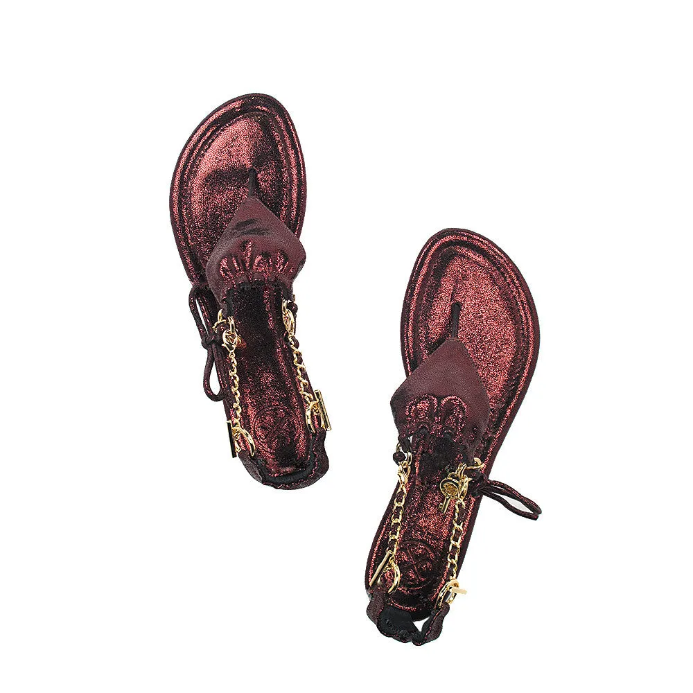 CICI VENUS BIKINI SANDAL - WINE