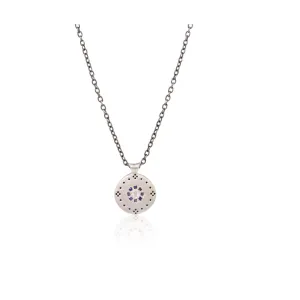 Cluster Pendant with Sapphires