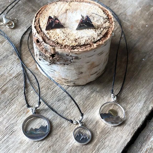 Corded Mountain Necklaces