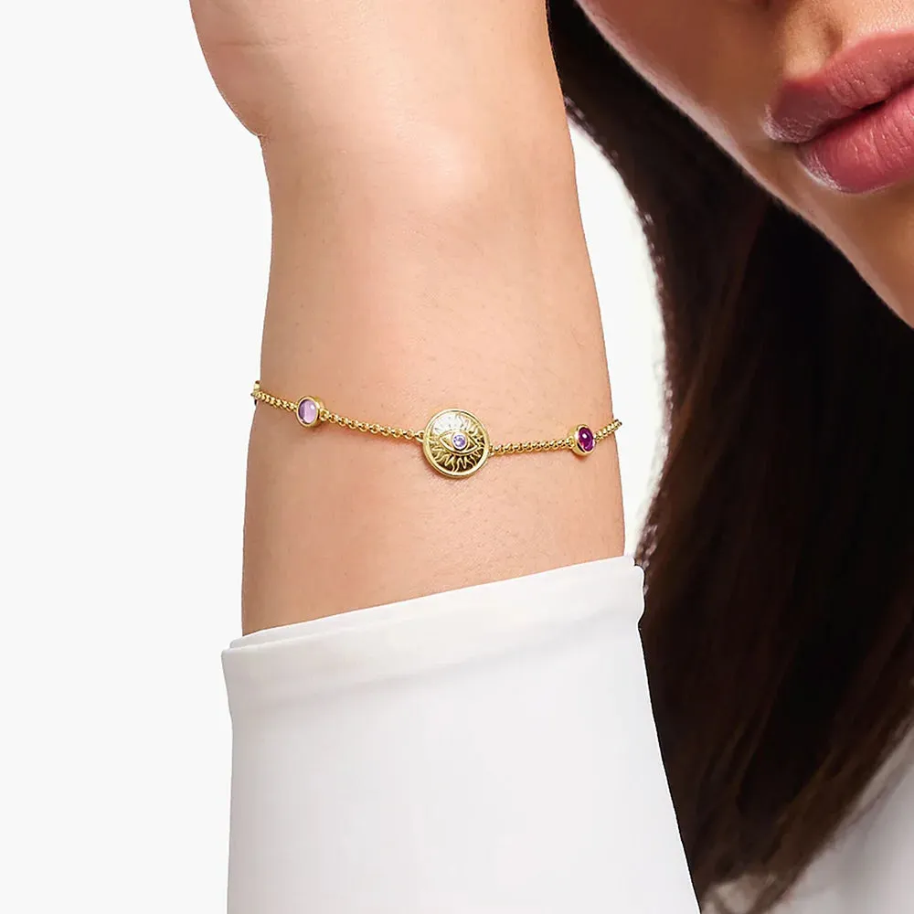 Cosmic Talisman Sun Coin Bracelet