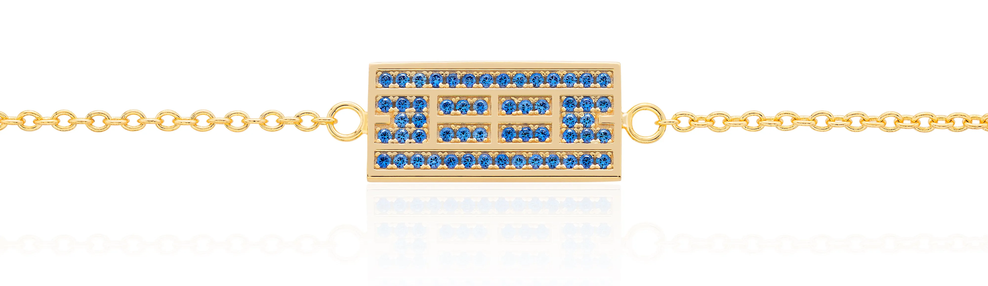 CZ Tennis Court Bracelet Medium