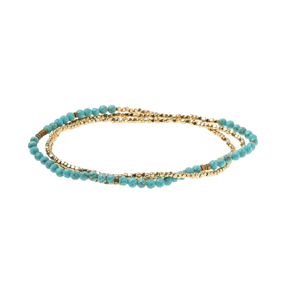 delicate nk/br turq