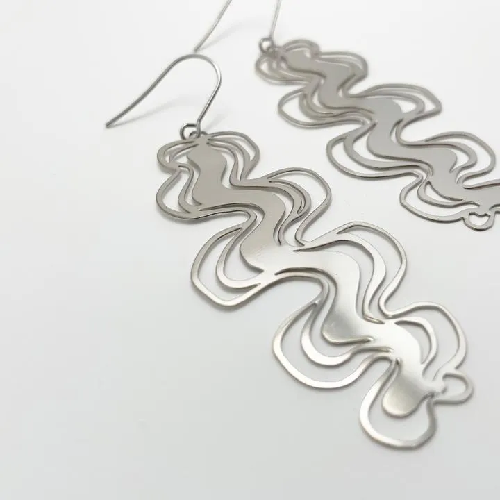 DENZ Rivers in silver