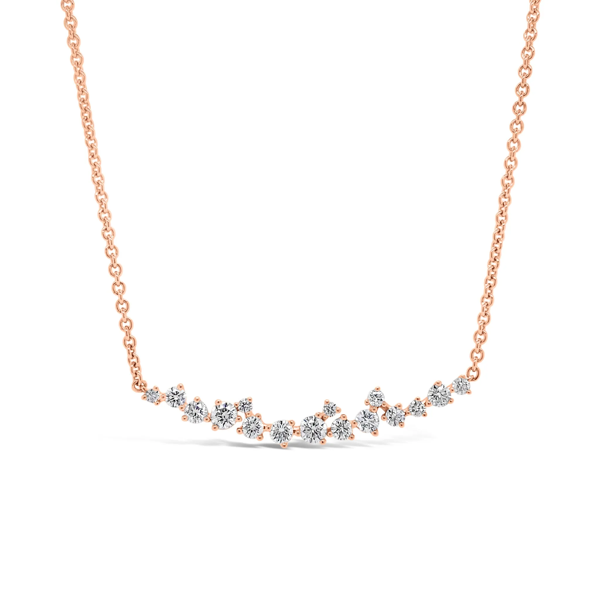 Diamond Confetti Bar Pendant