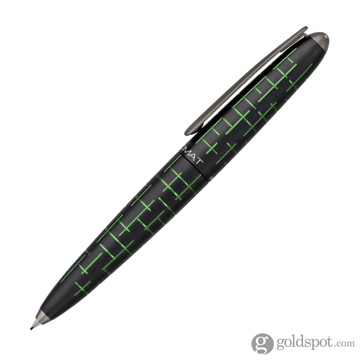 Diplomat Elox Matrix Mechanical Pencil in Ring Black/Green - .7mm