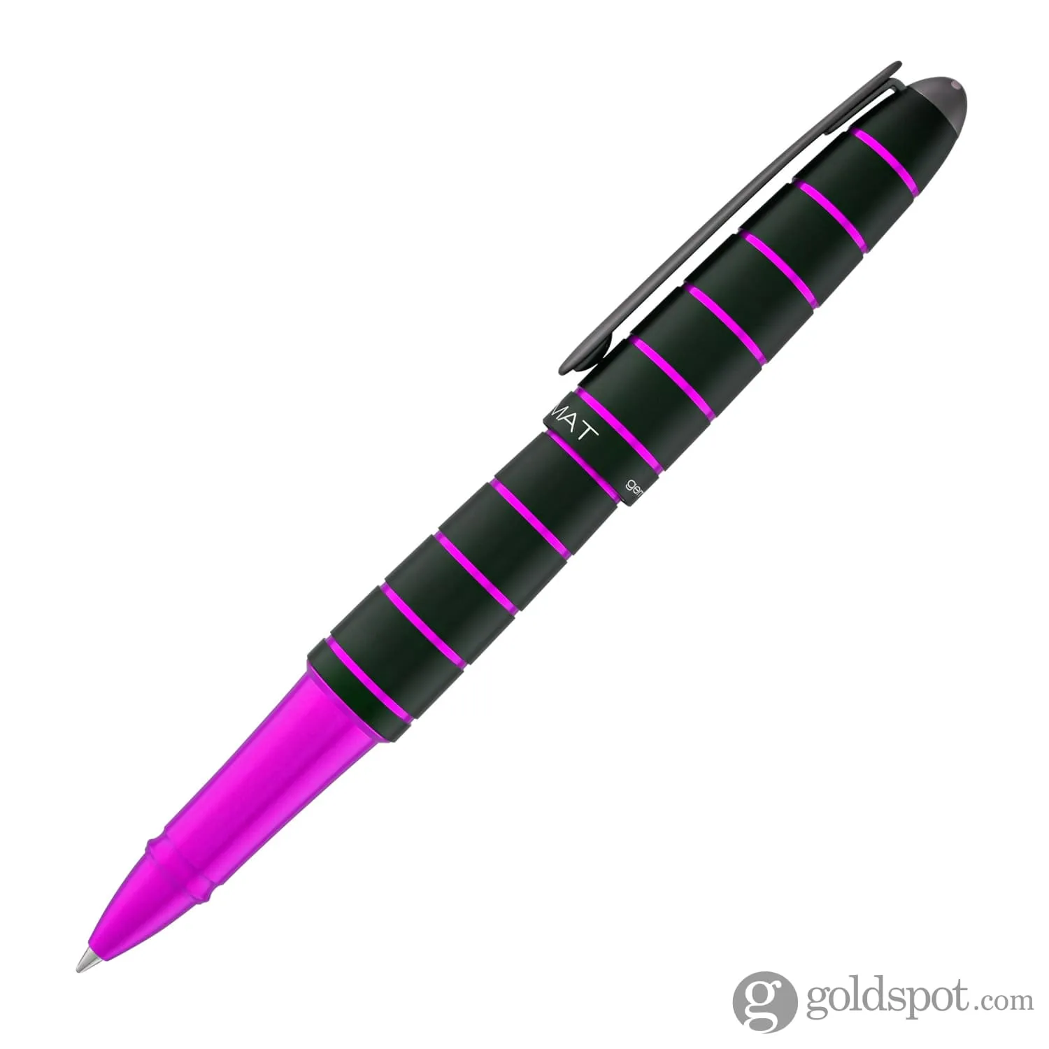 Diplomat Elox Rollerball Pen in Ring Black/Purple