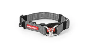 Dog Collar - EzyDog Collar Double Up Grey - Medium