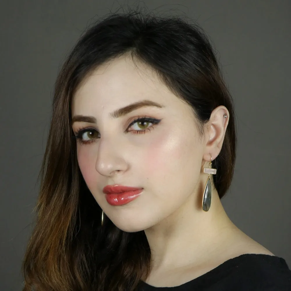 Doris Long Drop Women's Earrings
