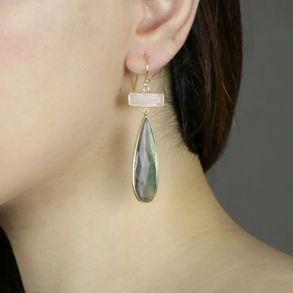 Doris Long Drop Women's Earrings