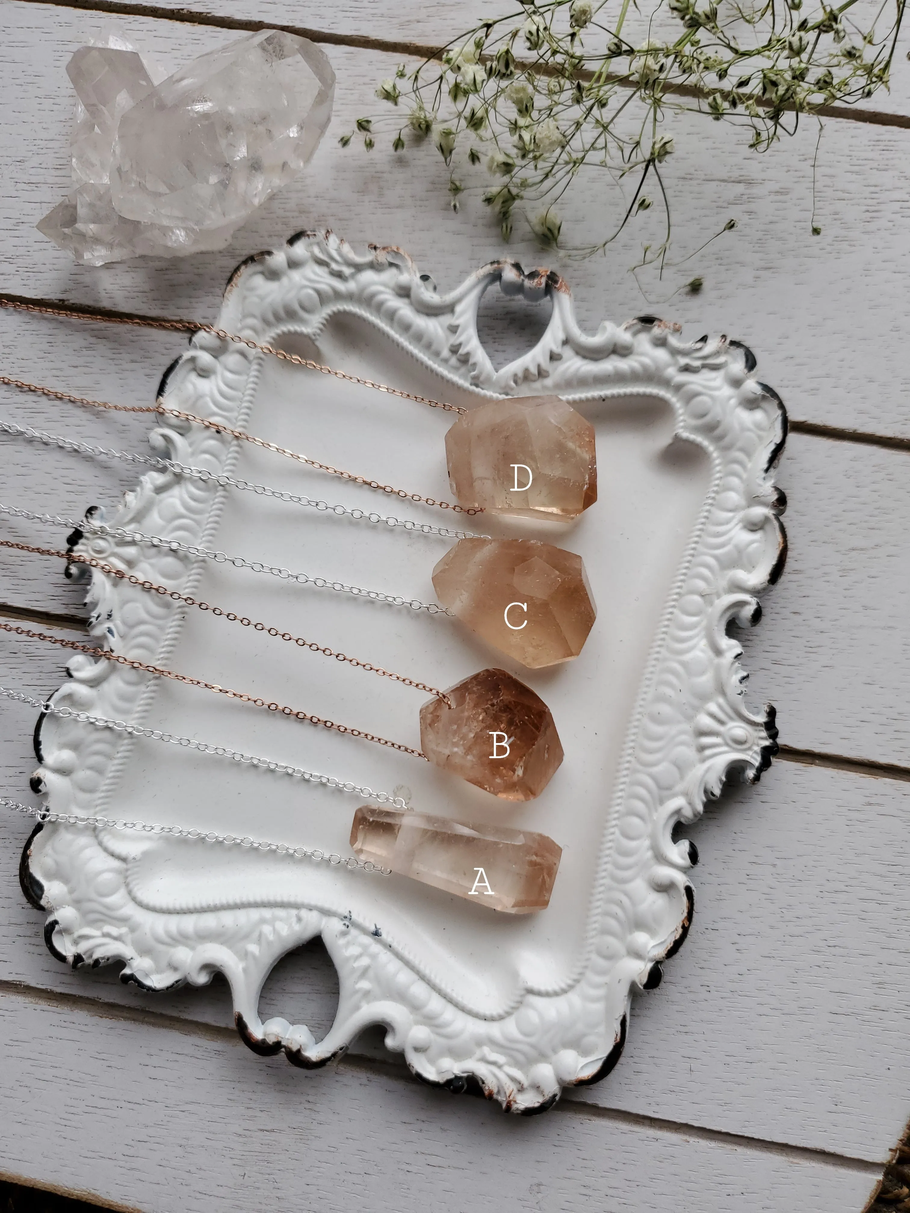 Dreamy AAA Simple Topaz Pendant