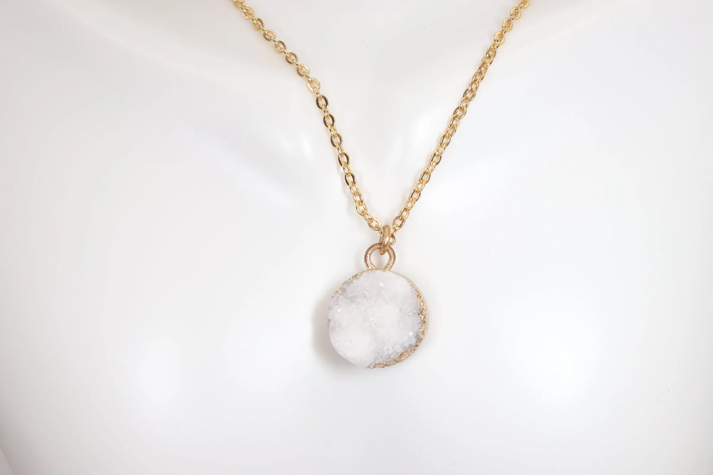 Druzy Necklaces