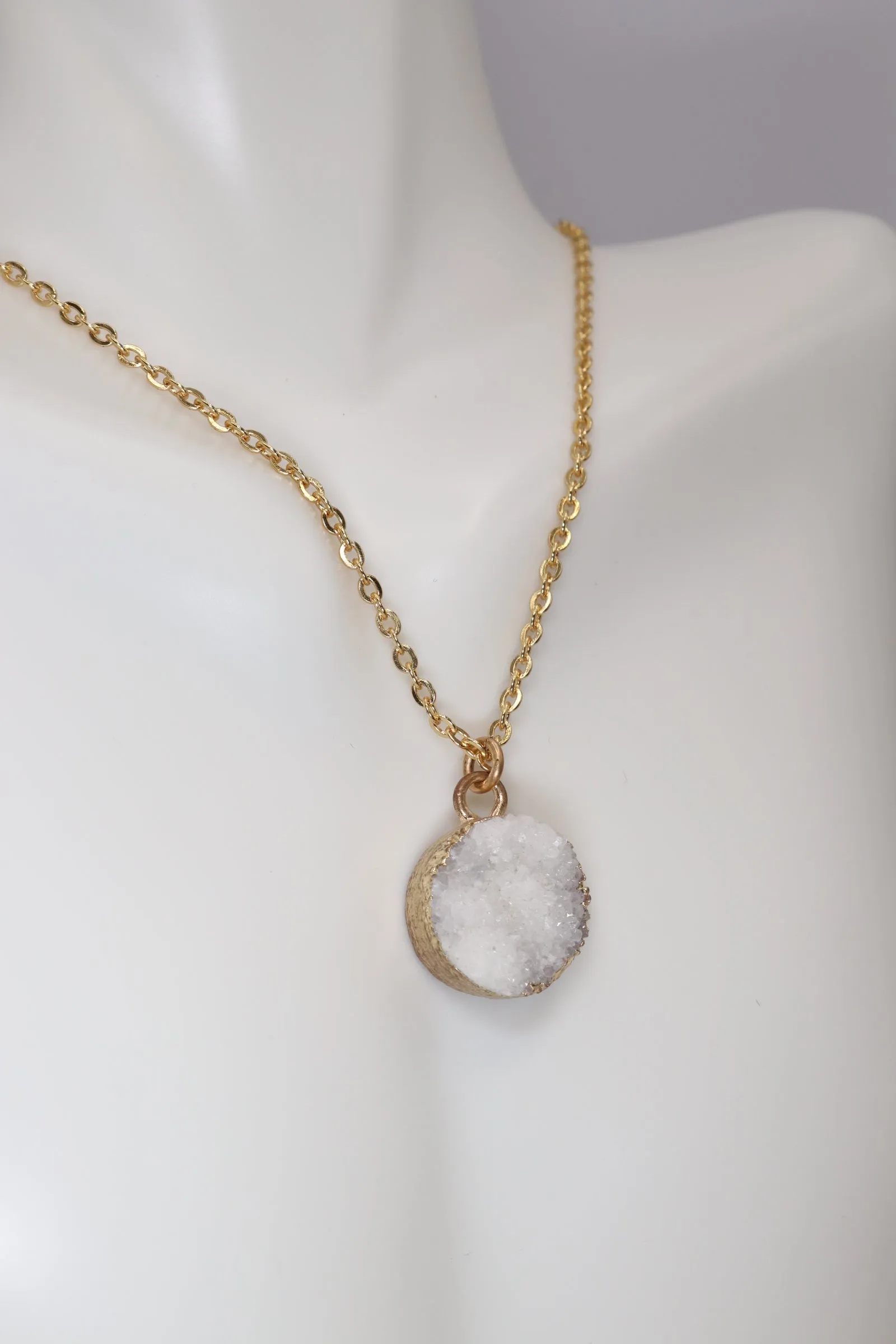 Druzy Necklaces