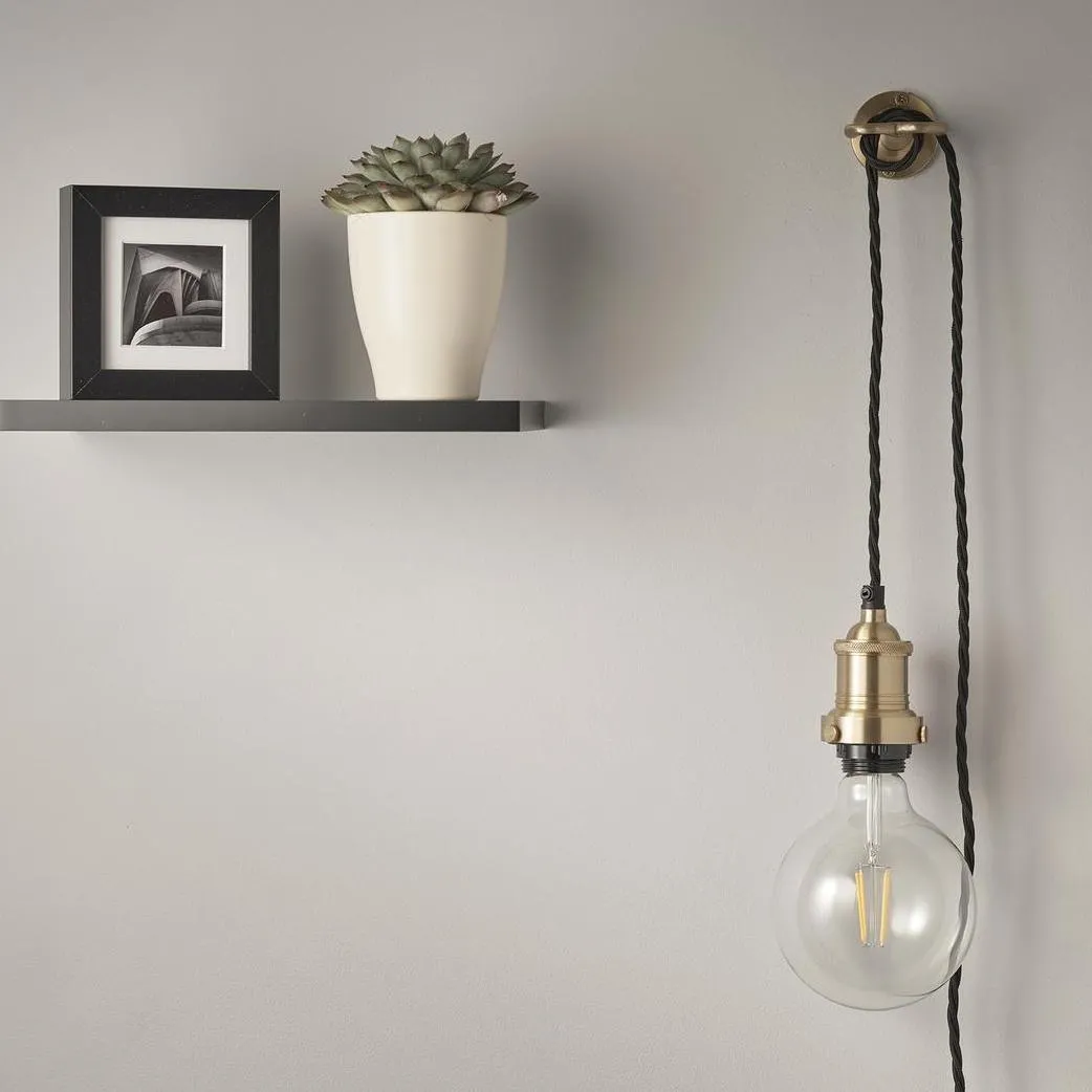 Edison Hook – Brass