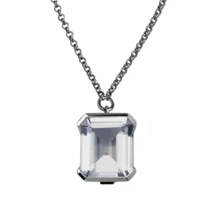 ELLE™ EMERALD CUT C.Z PENDANT