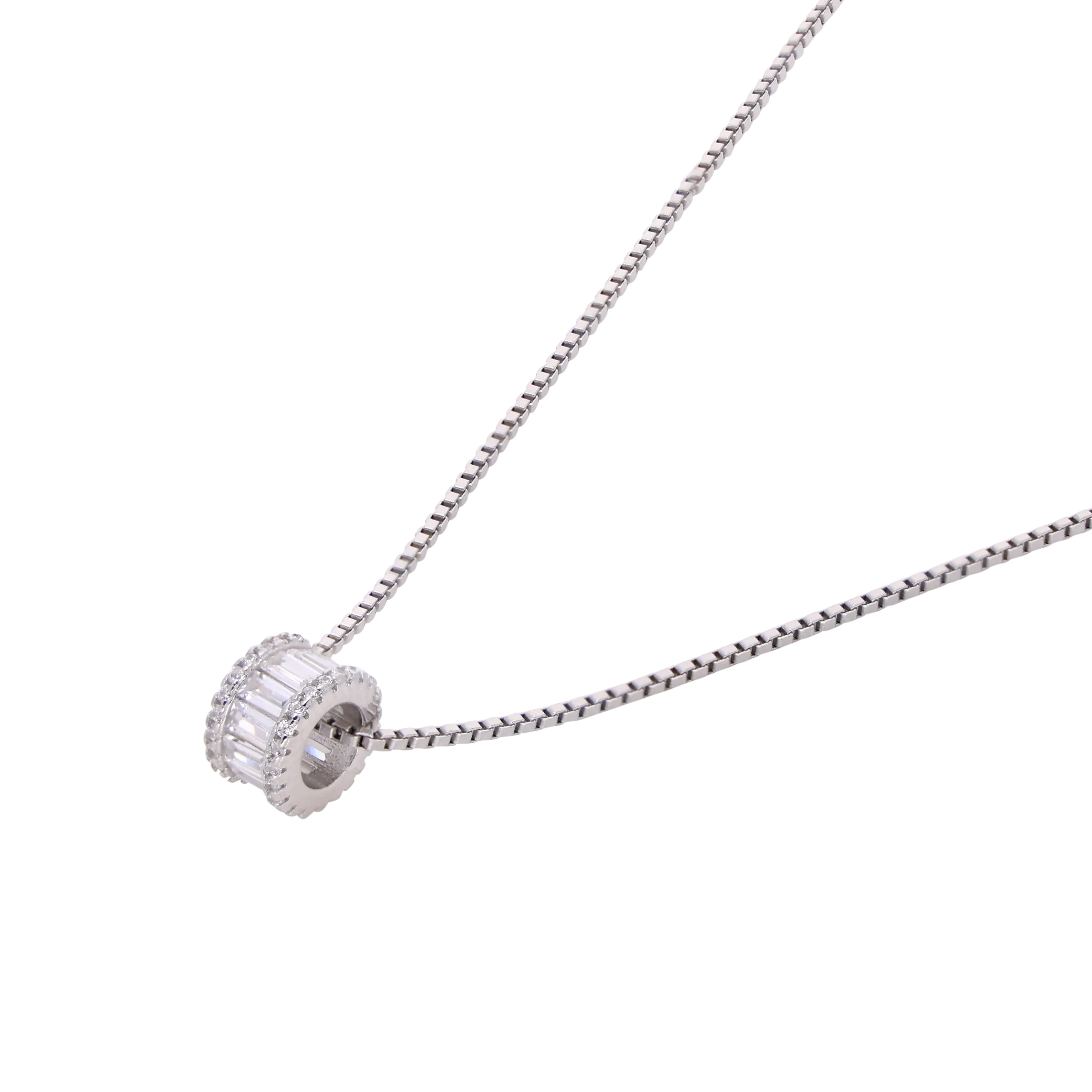 Eternal Circle Zircon Pendant | SKU : 0021149818, 0021149788, 0021149795, 0021149801