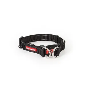 EzyDog Double Up Dog Collar Black Medium {)_(}